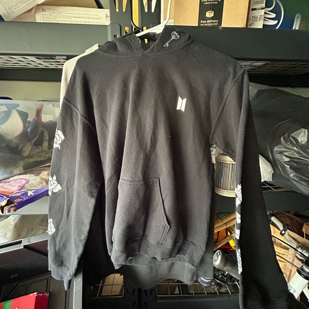 BTS small hoodie as is condition